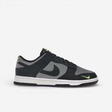 Nike Nizke superge Dunk Low Black Cool Grey Volt Mini Swoosh Črna | Shoptok.si