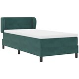  s opruga kutije Tamnozelena 90 x 190 cm Baršun | shoptok.hr