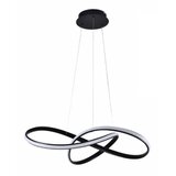  LED prigušiva luster na sajli LED/70W/230V 3000-6500K crna + daljinski upravljač | Eponuda.com