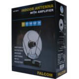 Falcom Sobna antena z ojačevalnikom, UHF/VHF, srebrna - ANT-204S | Shoptok.si