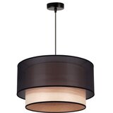 Duolla - Visilica na sajli WOOD BOHO 1xE27/15W/230V prečnik 45 cm crna/bež | Eponuda.com