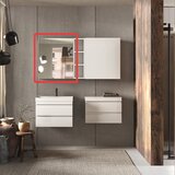 Ormarić sa ogledalom NAOMI TON 90 WH 584410 | ePonuda.com