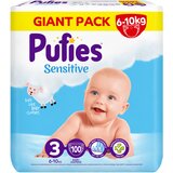 Pufies pelene Giant pack sensitive cene