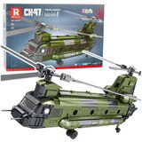  Set građevinskih kockica Vojni helikopter CH-47 Chinook 1451 kom. | shoptok.hr