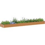  Povišena gredica - Vrtna gredica 582 x 100 x 36 cm Cinkani čelik | shoptok.hr