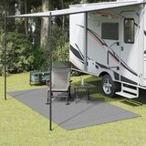 vidaXL Podloga za kampiranje antracitna 4x2 m | Shoptok.si