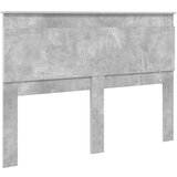  Uzglavlje s uzglavljem Betonski sivi 150 cm Konstruirano drvo | shoptok.hr