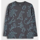 Sinsay Pamučne majice dugih rukava s motivom dinosaura 3 pack | shoptok.hr