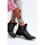 Boto Women's Ankle Boots with Flat Heel and Zip Beige Loratie | ePonuda.com