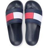Tommy Hilfiger Nizki natikači mornarska / rdeča / bela | Shoptok.si
