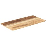 MM Stolna ploča od masivnog drva manga 25 - 27 mm 100 x 60 cm | shoptok.hr