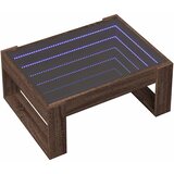  Stolić s beskonačnim LED svjetlima boja hrasta 70x53x30 cm | Eponuda.ba