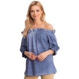 Factory Price Blouse-PL-BZ-4032.11-dark blue | shoptok.hr