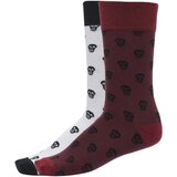 Urban Classics Skull Allover 2-Pack Burgundy/White | shoptok.hr