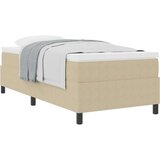 Kutna Krevetna Podloga s Madracem Bež 90x190 cm Kordura Tkanina | shoptok.hr