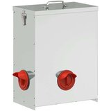  Hranilica za piliće 2 pcs Srebrno 32 5 x 20 5 x 43 cm | shoptok.hr