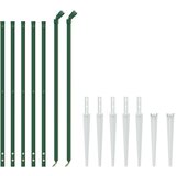  Mrežna ograja s konicami za postavitev zelena 1x10 m | Shoptok.si