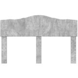  Vzglavje z vzglavjem Betonsko siva 150 cm Konstruiran les, (5000109858) | Shoptok.si