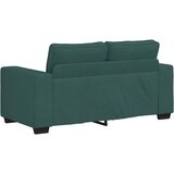  3-dijelni set sofa s jastucima, tamnozelena tkanina | shoptok.hr