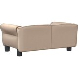  Krevet za pse cappuccina 70 x 45 x 30 cm od umjetne kože | shoptok.hr