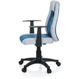 MID.YOU Mladinski Vrtljivi Stol Kiddy Extra, Siva, Modra | Shoptok.si