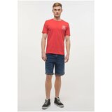 Mustang Majice s kratkimi rokavi Alex C Print Rdeča | Shoptok.si