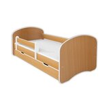  Sa fiokom i dušekom 160x80 HAPPY III Bukva | ePonuda.com
