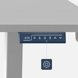 Adler Mark Leader 7.6 Crni Električni podesivi sto 160x80cm | Eponuda.com