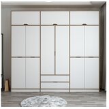 Hanah home Ormar Elina 277x253x52cm Bijelo-bež cijene