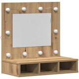  Ogledalo ormar s policom Umjetnički hrast 60 x 31,5 x 62 cm | shoptok.hr