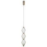  ITALUX PND-34403-3V-HBR - LED luster na sajli SEVILLA LED/15W/230V 3000K zlatna | Eponuda.com