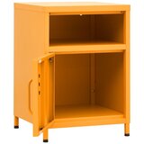  Noćni ormarići 2 kom boja senfa 35 x 35 x 51 cm čelični | Eponuda.com