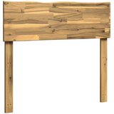  Uzglavlje s prirodnim rubom ROSTOCK Bijela 90 cm | shoptok.hr