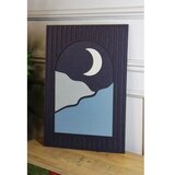 WALLXPERT Zidna slika Ersy3Dmoon-2030, MDF, 20x30x2 cm | Eponuda.ba