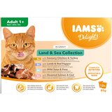 IAMS Delights Adult Land & Sea Mix - 24 x 85 g v želeju | shoptok.hr