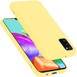 Cadorabo ohišje, združljiv s Samsungom v tekoči rumeni - zaščitni pokrov, narejen iz fleksibilnega silikona TPU, (20586304) Cene