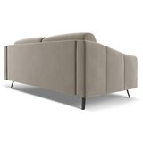 Makamii Bež baršunasti sofa 202 cm Nalu – | shoptok.hr