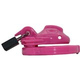 The Vice Chastity Cock Cage Clitty Pink Cene