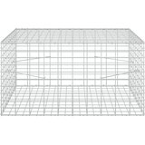  Gabion s žicom debljine 5 mm i mrežom 5x10 cm 100x100x50 cm | shoptok.hr