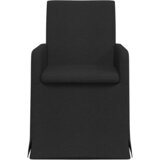  Trpezarijske stolice 2 pcs Crna 57 x 67 x 95 cm tkanina | Eponuda.com