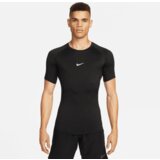 Nike Pro Dri-FIT Tight SS Shirt, Black/White - XXL, (20764374) | Shoptok.si