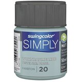 SWINGCOLOR NOTRANJA DISPERZIJSKA BARVA SIMPLY ŠT.20 (50 ml, modra) | Shoptok.si