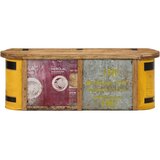 vidaXL Klupa/komoda za odlaganje 120x30x40 cm masivno obnovljeno drvo | shoptok.hr