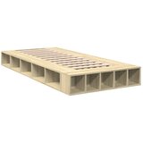  Okvir za krevet boja hrasta 90 x 190 cm od konstruiranog drva | shoptok.hr