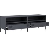 TV ormarić antracit 135 x 39 x 43,5 cm hladno valjani čelik | shoptok.hr