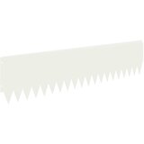  Ograda oko Travnjaka 20 pcs 103 x 25 cm Čelik Bijela | Eponuda.com