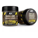 AK Interactive Dark & Dry Crackle Effects - 100ml Cene