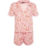 Trendyol Pajama Set - Pink - Animal print Cene