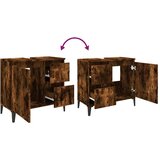  Kupaonski ormarić boja hrasta 65 x 33 x 60 cm konstruirano drvo Smeđa | Shoptok.si