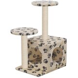vidaXL Mačje drevo s praskalniki iz sisala 60 cm bež barve s tačkami, (20958239) | Shoptok.si